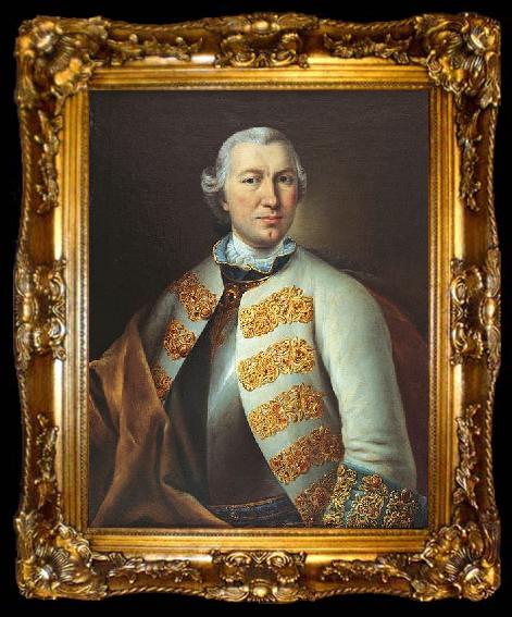 framed  Conrad Witz Portrait of count Karl von Sivers, ta009-2